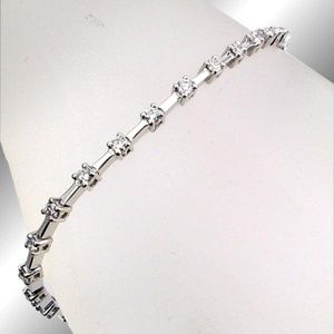 Diamond Tennis Bracelet 1.74TDW 14KT White Gold